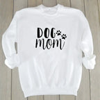Dog Mom Plus Size Long Sleeve Sweatshirt
