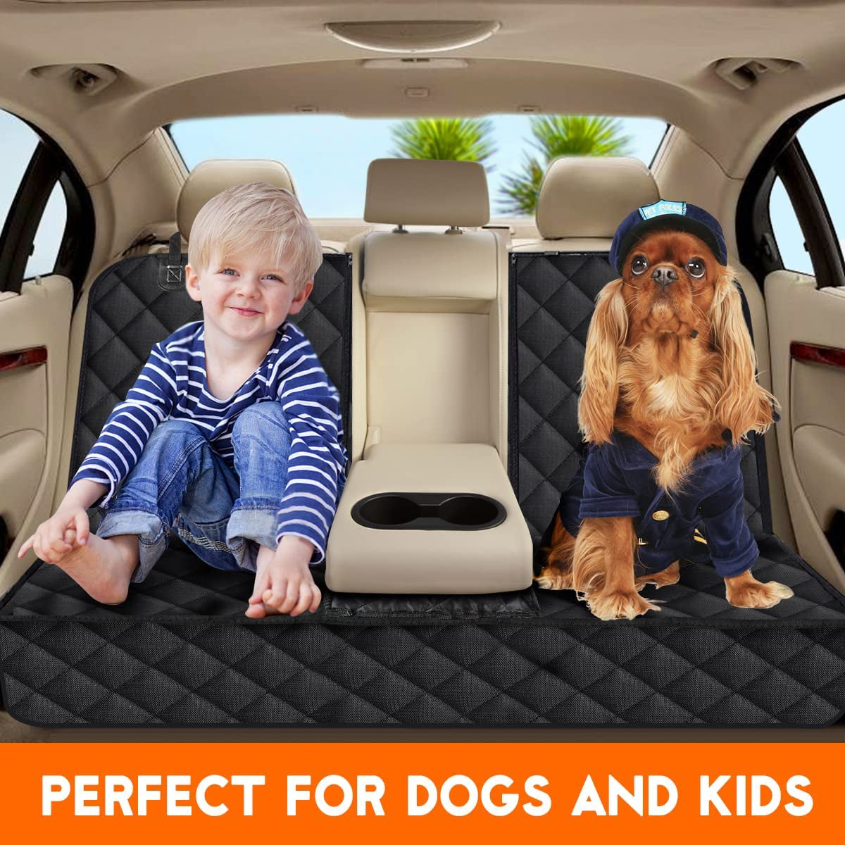 Dog Seat Protector for Car – Waterproof, Non-Slip