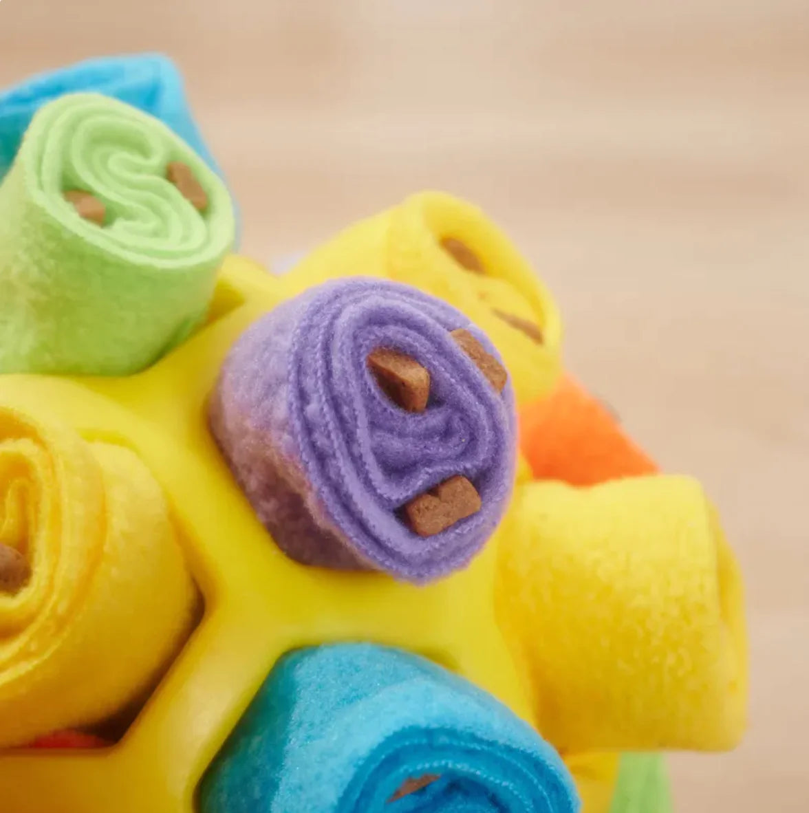 Dog Sniffing Puzzle Ball