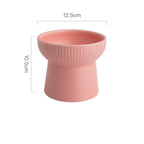 Ceramic Minimalist Pet Food Bowl