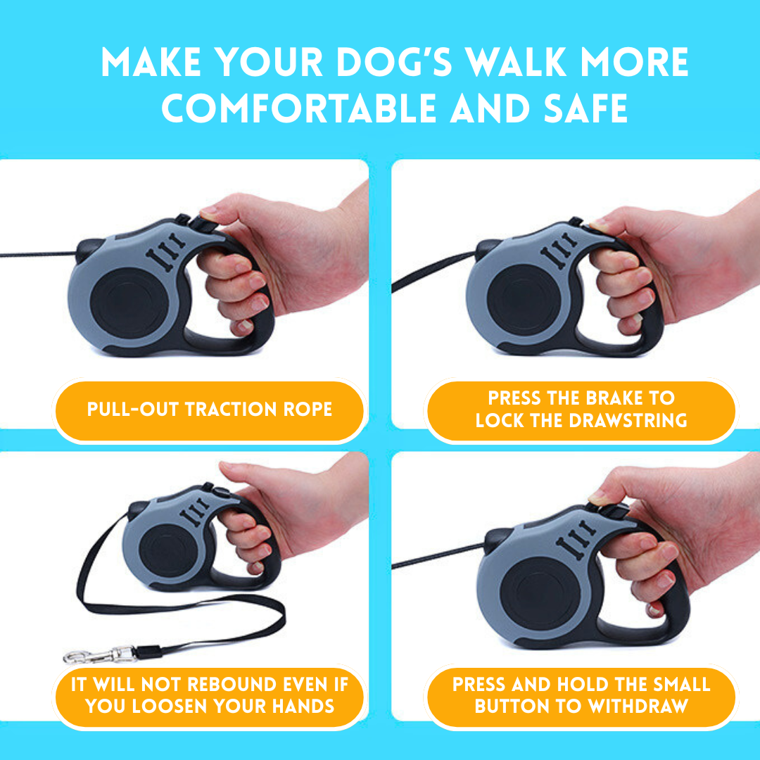 Automatic Retractable Dog Leash