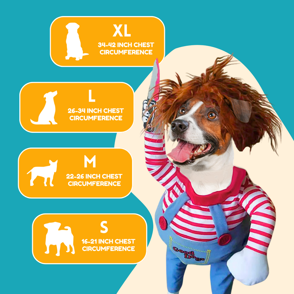Chucky Costume for Dogs