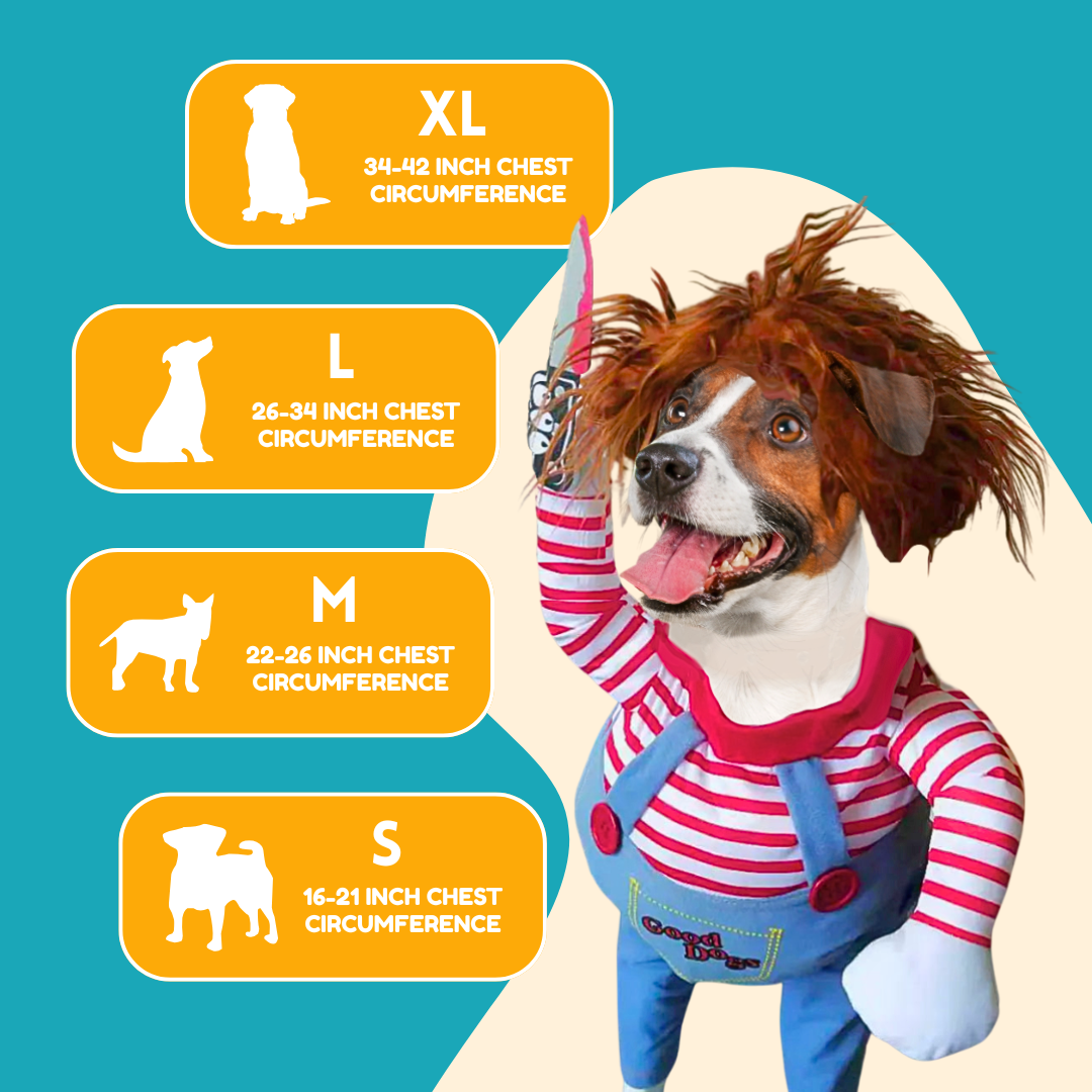 Chucky Costume for Dogs