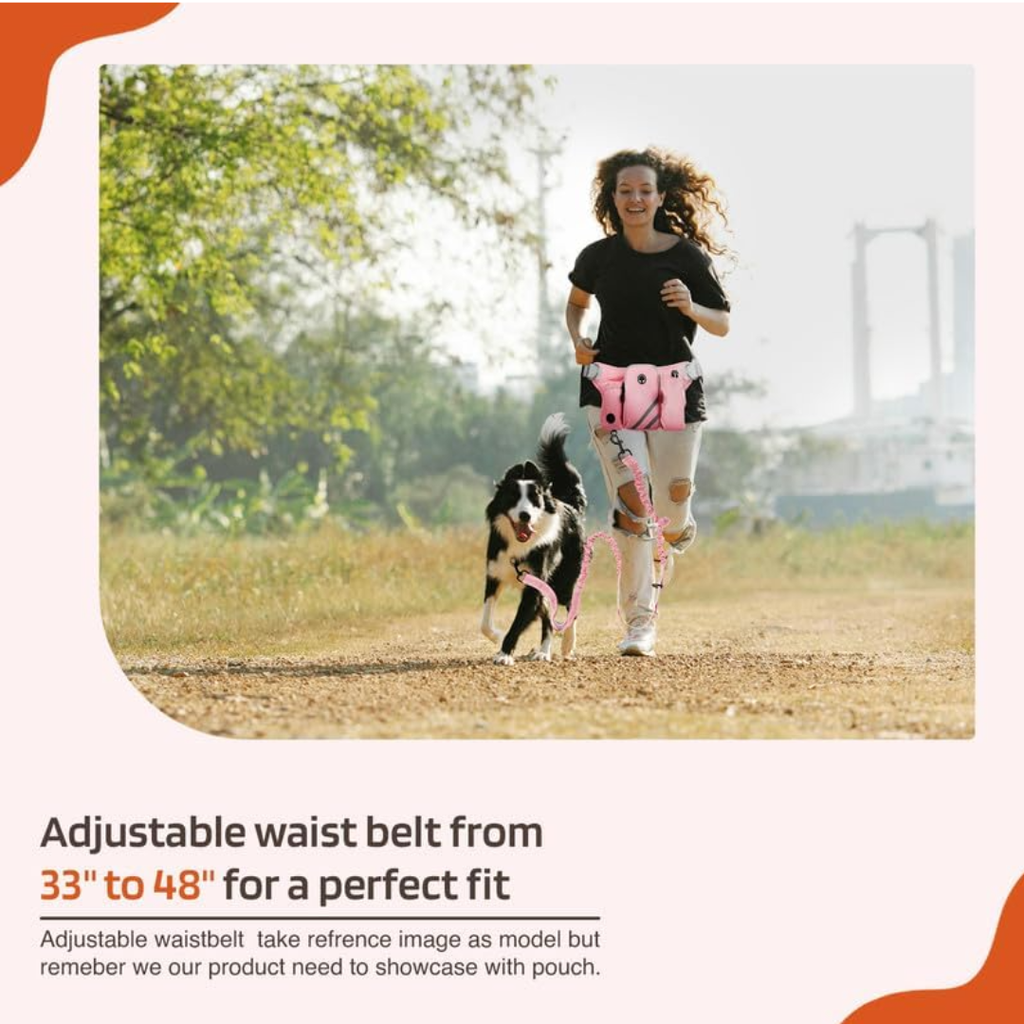 Waist Dog Leash Pack