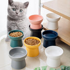 Ceramic Minimalist Pet Food Bowl
