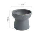 Ceramic Minimalist Pet Food Bowl