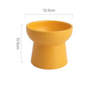 Ceramic Minimalist Pet Food Bowl