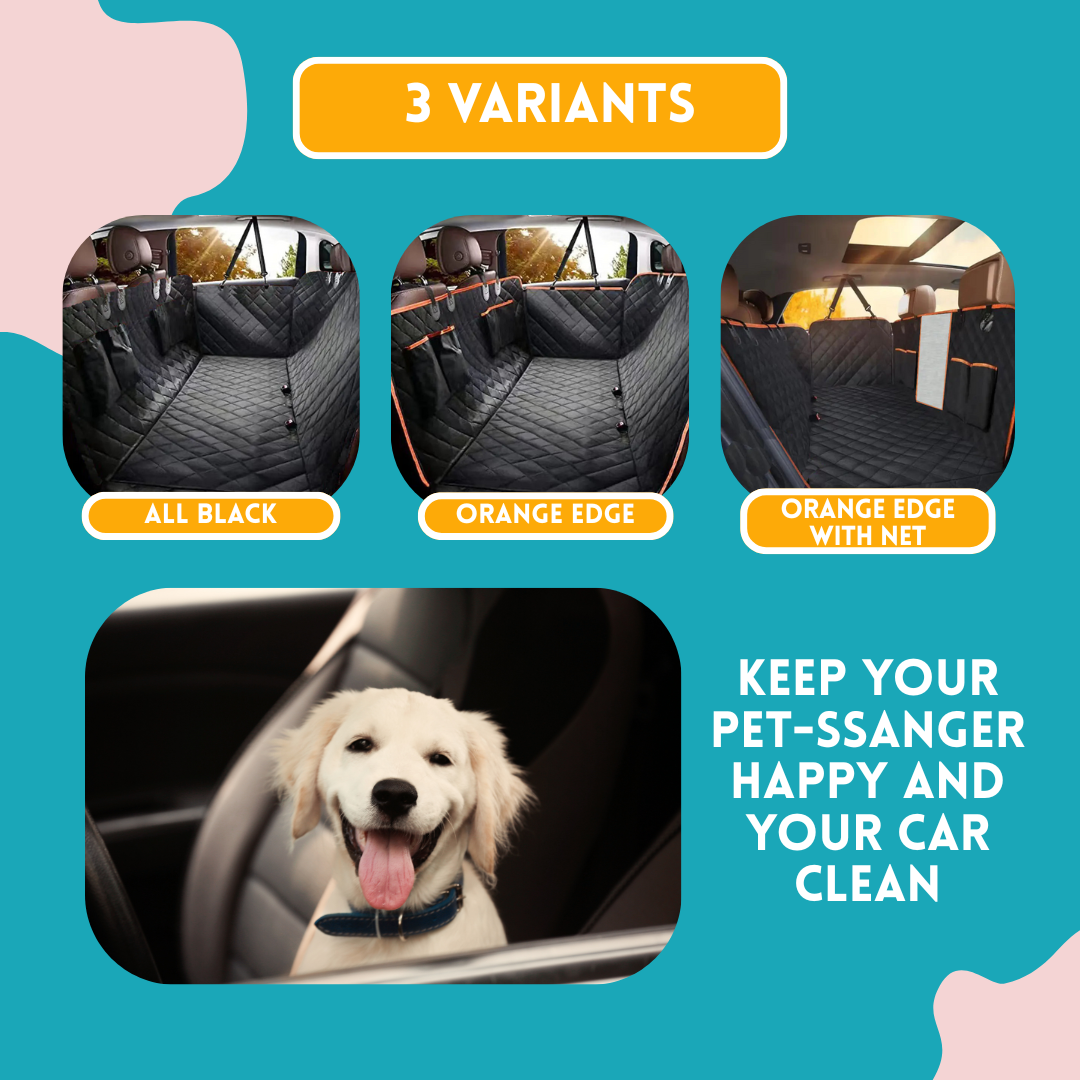 Car Pet Seat Cover – Rear Seat Protector