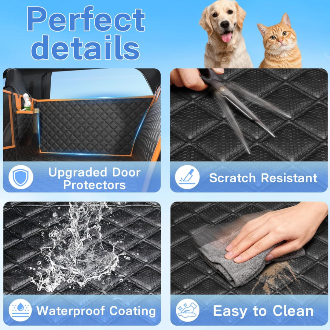 Car Pet Seat Cover – Rear Seat Protector