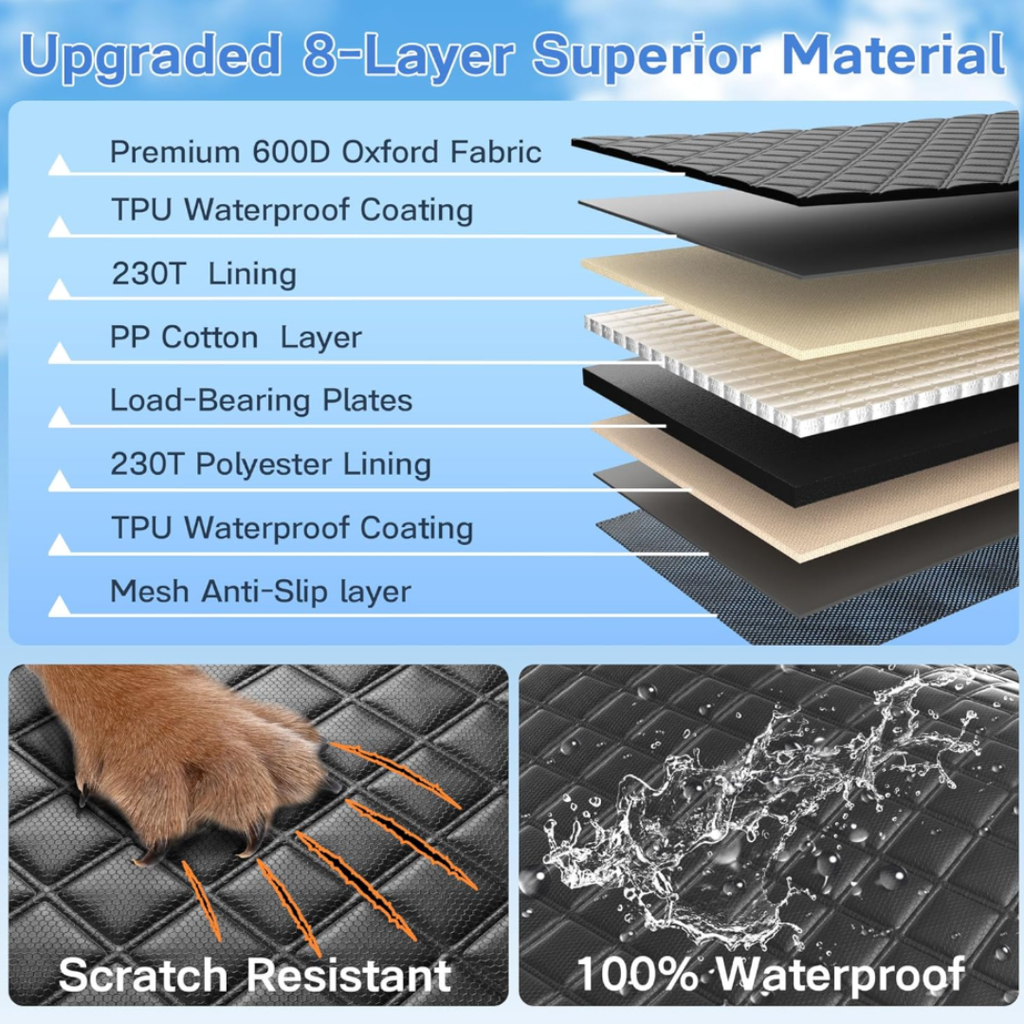 Car Pet Seat Cover – Rear Seat Protector