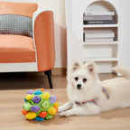 Dog Sniffing Puzzle Ball