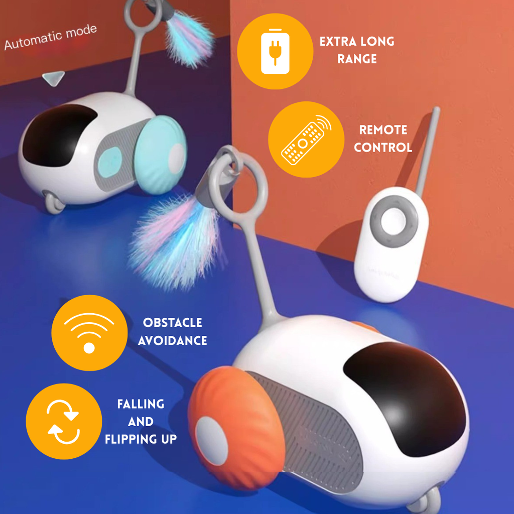 Smart Cat Toy with Automatic Driving Mode