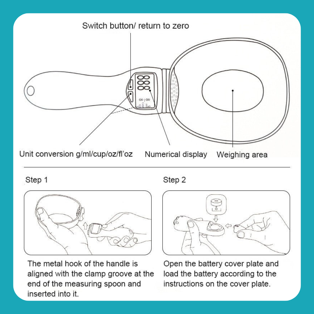 Pet Food Weighing Spoon