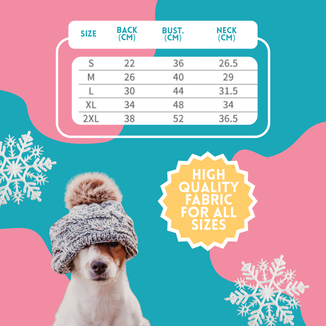 Waterproof Pet Winter Ski Suit