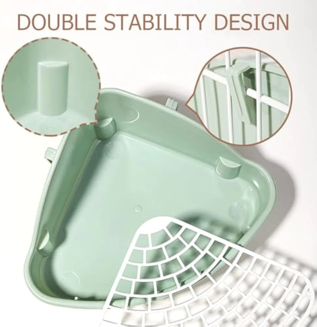 Rabbit/Guinea/Ferret Corner Litter Box