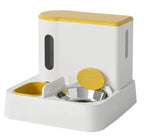 Automatic Feeder & Water Dispenser Dual Bowl