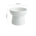 Ceramic Minimalist Pet Food Bowl