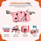 Waist Dog Leash Pack