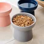 Ceramic Minimalist Pet Food Bowl