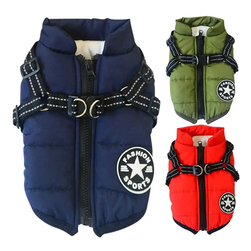 Waterproof Pet Winter Ski Suit